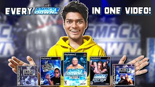 Playing Every WWE SMACKDOWN GAME in One Video Hindi [upl. by Aenyl]