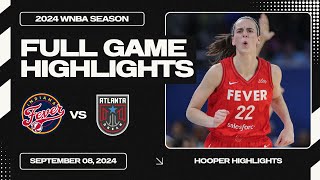 Indiana Fever vs Atlanta Dream Full Game Highlights  Sep 08  2024 WNBA Season [upl. by Freida18]