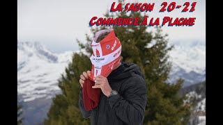 début saison 2021 à la Plagne si si on est là [upl. by Yecram9]