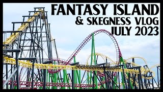 Fantasy Island and Skegness VLOG  July 2023 [upl. by Wie413]