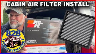 KampN Cabin Air Filter INSTALL Toyota Tundra tundra tundratrdpro cabinairfilter [upl. by Ingvar]