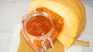 Confiture de courge ou confiture de citrouille  Recette Simple [upl. by Jilly]