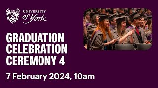 Ceremony 4 Graduation Livestream 7 February 2024 10am [upl. by Jonah]