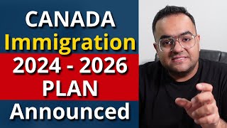 Canada PR 2024 2026 Immigration Levels Plan Announced  Canada Immigration News Latest IRCC Updates [upl. by Tare]