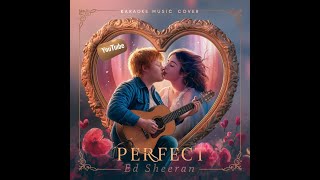 Ed Sheeran  Perfect Karaoke Song with Lyric  Original Key [upl. by Bael]