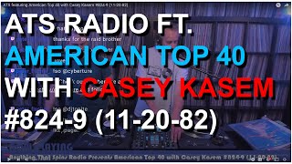 ATS featuring American Top 40 with Casey Kasem 8249 112082 [upl. by Ardried]