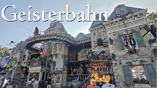 Haunted Mansion Geisterbahn Hinzen Plärrer Augsburg 2024 [upl. by Eentrok254]