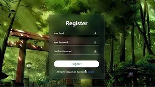 How To Create A Website With Login And Register  React Vite and Tailwind CSS [upl. by Attenborough369]