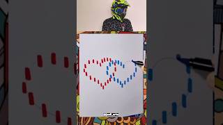 Drawing Hearts ❤️🤩 shortsfeed shorts drawing trendingshorts [upl. by Battat]