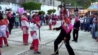 Danza de los Santiagos o Pilatos de San Juan Xiutetelco Junio 2012 [upl. by Akihsat]