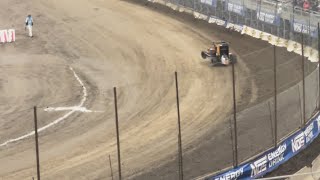 Brent Crews  2024 Chili Bowl  Race Of Champions Qualifying [upl. by Martina214]