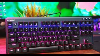 Fnatic MiniStreak Review Top ESports TKL keyboard [upl. by Eintrok]