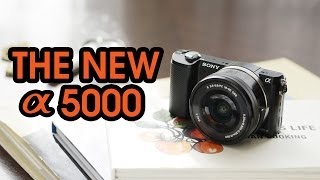 FIRST LOOK  α5000 from Sony [upl. by Ynetruoc]