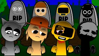 INCREDIBOX SPRUNKI RIP SAD STORY TUNNER BLACK GRAY GARNOLD Cartoon Animation [upl. by Cappello914]