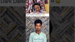 DARK DARKER DARKEST 🤣 TAG YOUR FRIEND✅️ SUBSCRIBE ❤️ dontlaughchallenge funny thestupids shorts [upl. by Nnylak]