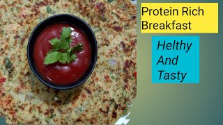 Moong Dal Dosa Ptotine Ricch Breakfast Recipe By uniquerecipes [upl. by Irrahs]