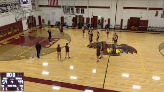 Park Ridge High School vs Ridgefield Memorial High School Mens Varsity Basketball [upl. by Eifos237]