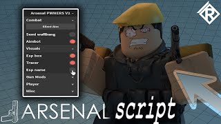 Arsenal script – SilentAim Aimbot GunMods [upl. by Kiran]