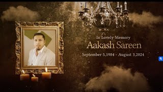 A Tribute to Aakash Sareen 🙏 [upl. by Normie]