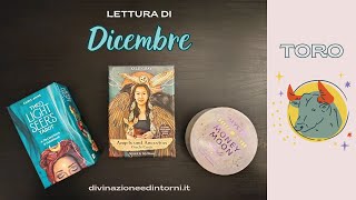 ✨Toro ♉ Lettura mensile Dicembre 2024 🔮 [upl. by Ynattib]