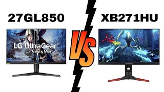 LG 27GL850 vs Acer XB271HU  Which Monitor Is Better [upl. by Uase]