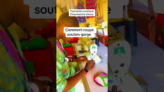 Comment coupé soutiengorge fashion smallbusiness abonnetoi couture [upl. by Sateia272]