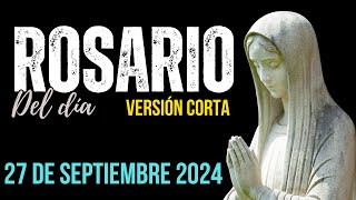 Santo Rosario del Viernes 27 de Septiembre de 2024 [upl. by Naitsabes]