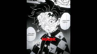 Yoriichi mark  Demon slayer manga edit [upl. by Sheryle]