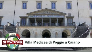 Syusy Blady fra le Ville Medicee della Toscana Villa Medicea di Poggio a Caiano  Italia Slow Tour [upl. by Chipman761]