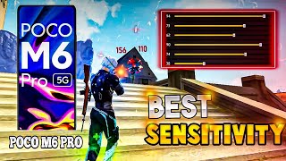 poco m6 pro 5g free fire sensitivity settings   free fire sensitivity settings [upl. by Halyahs]