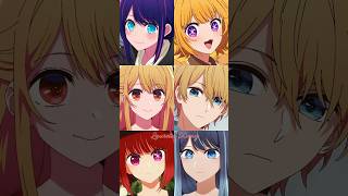 Oshi No Ko character swap their eye color  Oshi No Ko edit 推しの子 [upl. by Amalle164]