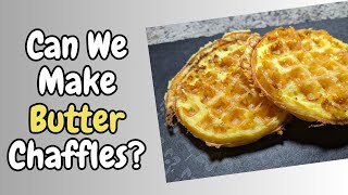 Making Butter Chaffles A Delicious Experiment  keto ketorecipes chaffle [upl. by Cathee]