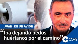 La desternillante historia en el baño de un avión que ha dejado mudo a Herrera [upl. by Cacia]