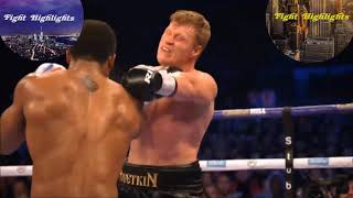 Joshua vs Povetkin Full Fight Highlights [upl. by Enneiviv]