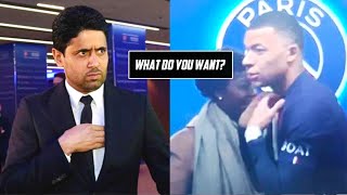 Insane FIGHT between Kylian MBAPPE and Nasser ALKHELAIFI took place at PSG Football NEWS [upl. by Llet348]