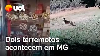 Terremoto em MG Dois tremores são registrados em Frutal veja vídeos [upl. by Moselle]