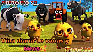 Pollito Pio Pio Remix 😍 Canciones Musica Infantil 🥰 pollitopio7d Part426 [upl. by Lienad]