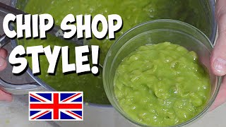 Mushy Peas British Classic CHIP SHOP STYLE HOW TO COOK Traditional Mushy Peas with Marrowfat peas [upl. by Bolling]