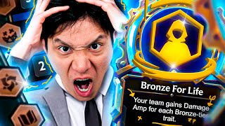 I Took Bronze for Life… Is Bronze Traits Only Worth It  TFT Set 13 PBE Gameplay [upl. by Grete]