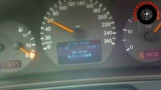 MercedesBenz E270 CDI W210 Acceleration [upl. by Haek]