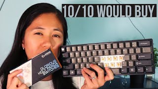 Royal Kludge Keyboard Test w ORings  Keyboard ASMR  Best 60 Keyboard Under 50 [upl. by Reitman612]