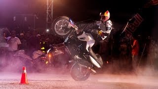 Sport Bike Stunt Riding in Pakistan  Chris Pfeiffer 2013 [upl. by Atikim]