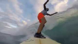 Surfing Vairao Tahiti  July 2014 [upl. by Hal]