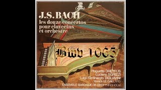 JS BACH BWV 1065 Concerto pour 4 clavecins DROTTNINGHOLM [upl. by Kalfas]