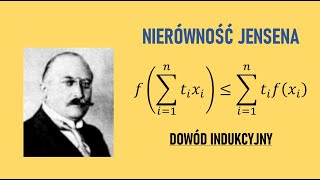 LiceumStudia Dowód indukcyjny nierówności Jensena dla funkcji wypukłych [upl. by Sorac617]