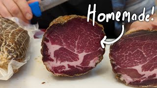 Making Capicola Capicole from Scratch Old fashioned traditional Italian way family recipeCAPOCOLLO [upl. by Blumenthal]