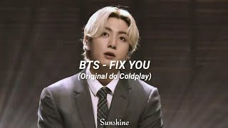 BTS  Fix You Cover Coldplay  LegendadoTradução [upl. by Reffinnej]