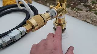 How To Install a First Stage Propane or LP Regulator [upl. by Yssis]