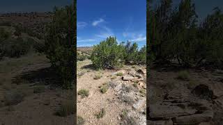 62524 hike New Mexico rockydesertmountain terrain mix view of the vast valley below 😎 [upl. by Letsyrk]