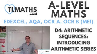 Sequences and Series part 4  Sigma notation and recurrence  Edexcel A level maths year 2 pure [upl. by Nivla]